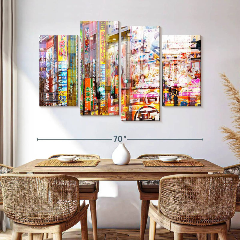 Sireci Akihabara Manga, 42" H x 68" W