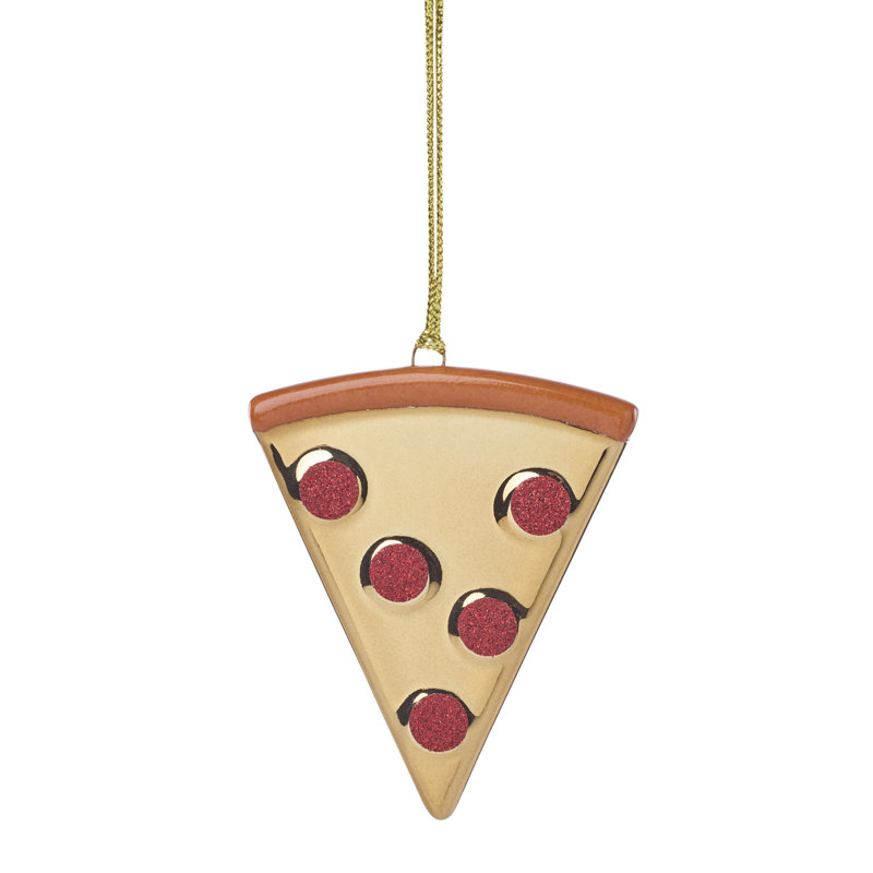 3.22'' Porcelain Food & Beverage Hanging Figurine Ornament