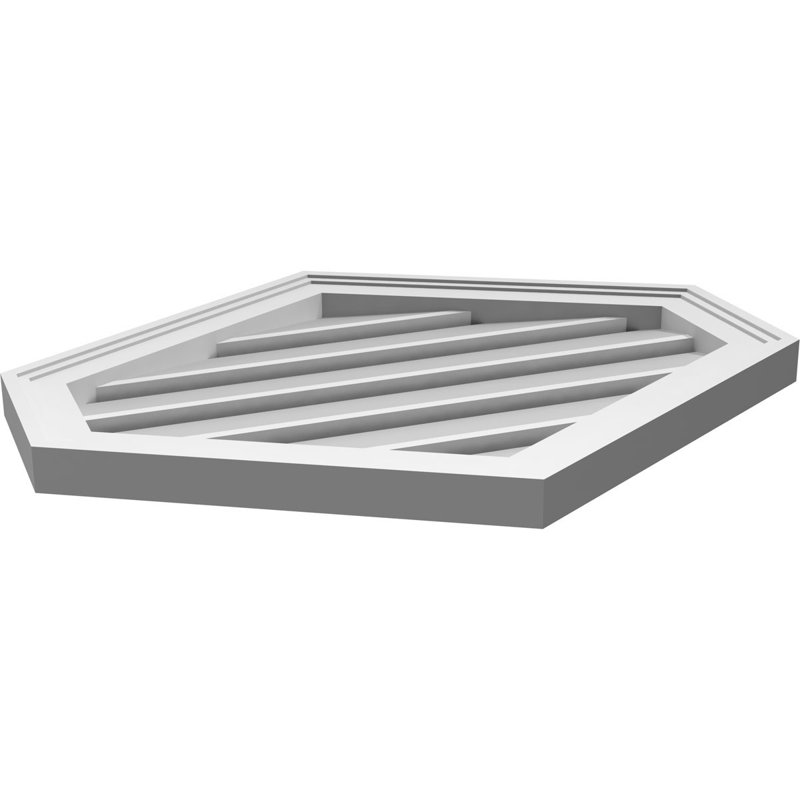 Pente verticale verticale en uréthane Signature 7 pi, H 1,5 po x l 26 po x L 22 po