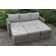 Genesis Premium All-Weather Wicker 5 - Person Modular Patio Conversation Sets with Cushions