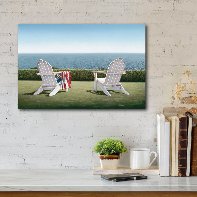 «Celebrate 250 Spring House View», art mural sur toile tendue avec châssis, 12"W x 18"H