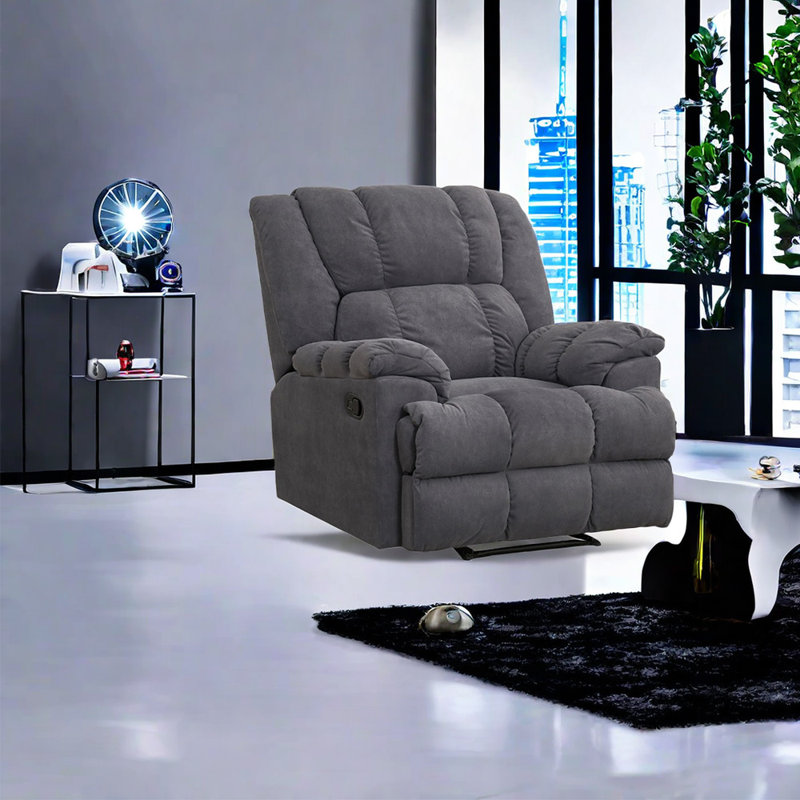 Munawar Recliner, Dark Gray