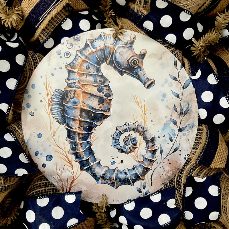 Couronne de plage Sandy Toes Seashell Wishes