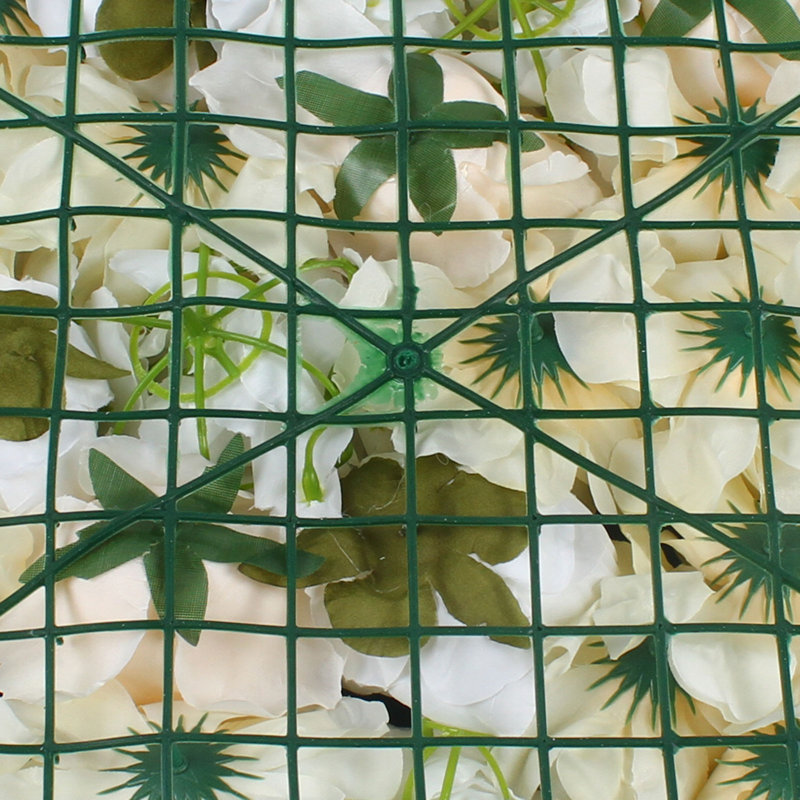 Arrangement de panneau mural fleur artificielle