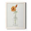 «California Poppy Vase I», toile encadrée de qualité supérieure - prête à être accrochée-433926020-433926138