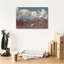 Art mural sur toile Epic Graffiti «Wyoming Mountain Lazy Days» par Nathan Larson, 18 po x 12 po