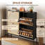 Space-Saving Rattan Shoe Cabinet With 4 Flip-Down Doors – Elegant Narrow Storage For Entryways & Hallways