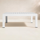 Cloud Coffee Table, Powder Coated White