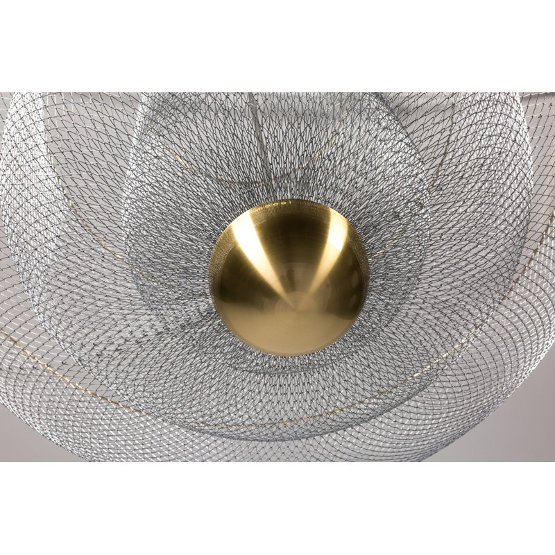 Meshmatics 1 - Light LED Chandelier, Large
