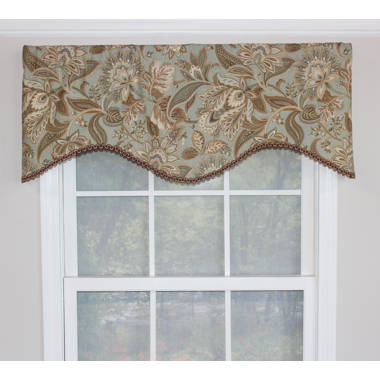 RLFisher Valdosta Floral Swag Window Valance | Perigold