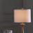 27.5" In Coastal Wood Effect Polyresin Table Lamp