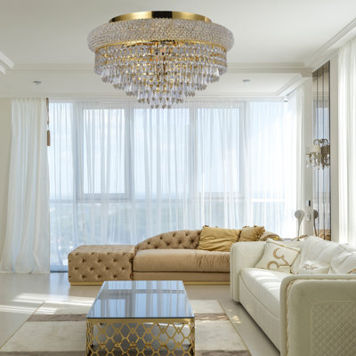 Lustre Montrey Lights Empire Flush