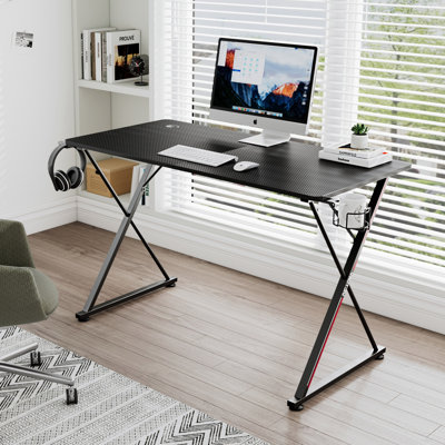 Metal Base Computer Desk