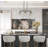 Eton 24.8" W 3-Light Dimmable Metal Linear Pendant