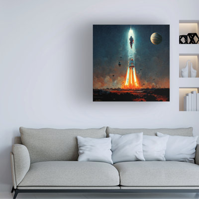 Bolog Ben Heine Go Away Canvas Art