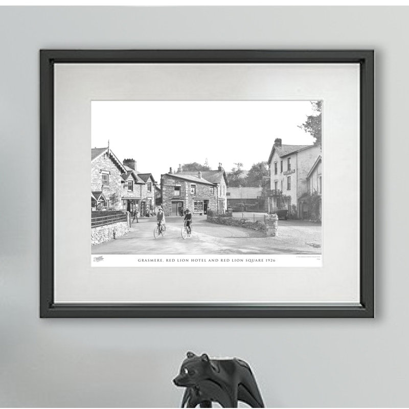 Grasmere, Red Lion Hotel And Red Lion Square 1926 by Francis Frith - Single Picture Frame Print, 45cm H x 60cm W x 2.3cm D