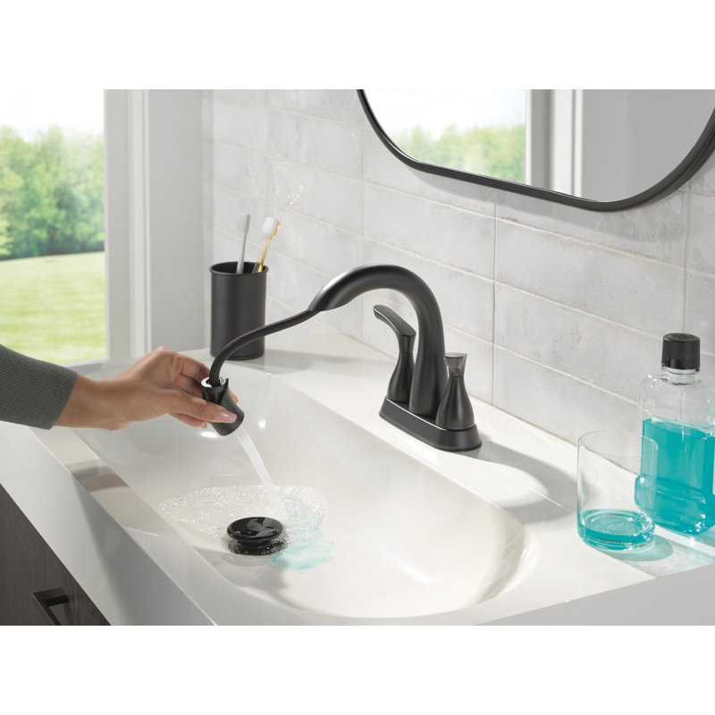 Robinet de salle de bain Broadmoor, Noir mat