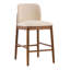 Tabouret de bar intérieur rembourré Lois, chaise de bar, ensemble de 2-1620035600