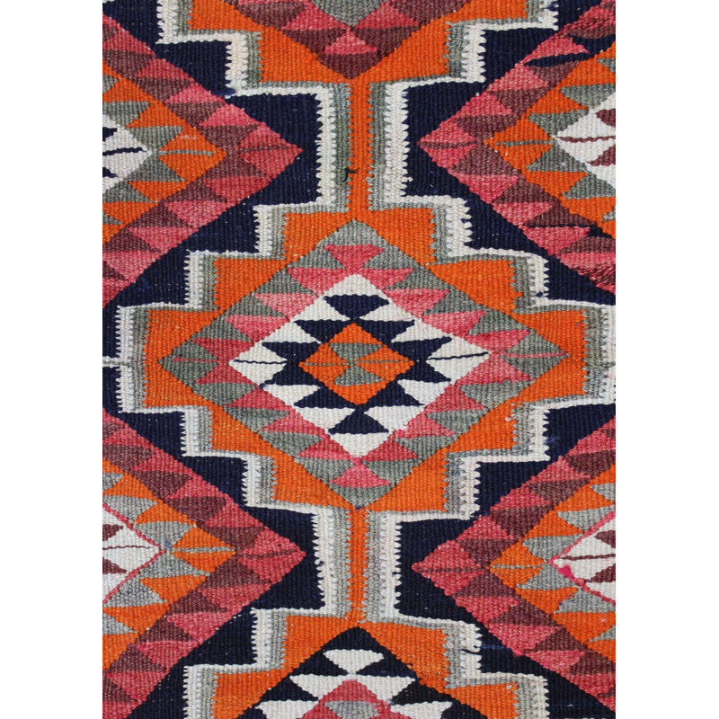 Herki One-of-a-Kind 3'2" X 10'11" Area Rug