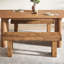 Banc de salle à manger en bois massif