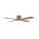 54 In 4 Solid Wood Flush Mount Ceiling Fan With Light Kit