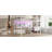 Gizelle Metal Loft Bed With USB Charging Station And LED Lights