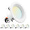 4" High Output Selectable CCT Remodel IC LED Retrofit Recessed Can Light