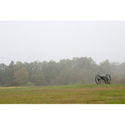Valluri Civil War Cannon - Wrapped Canvas Print