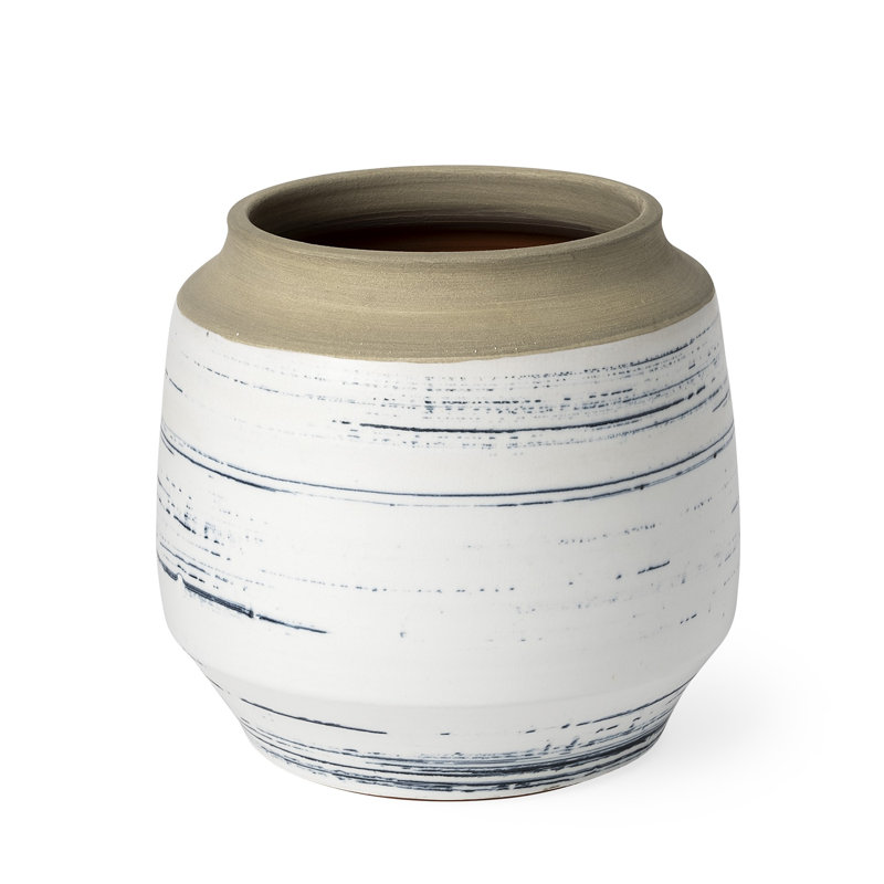 Rugeley Ceramic / Porcelain Table Vase, 9.05" H x 9.44" W x 9.44" D
