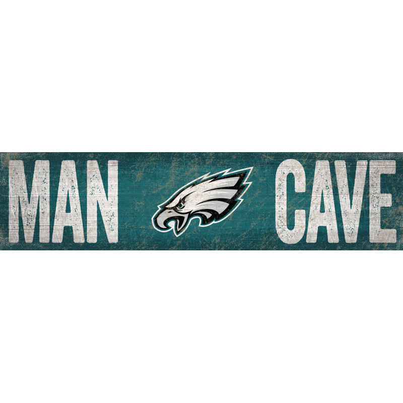 Wall Decor on Wood, Philadelphia Eagles