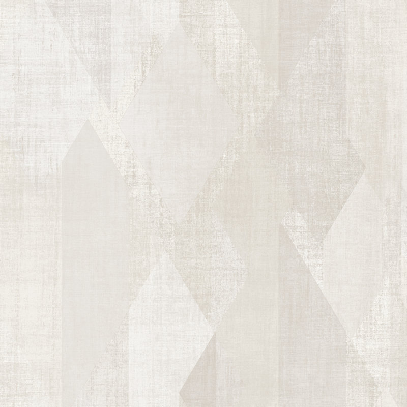 Lapierre Glass Shards 33' L x 20.5" W Smooth Wallpaper Roll, Beige