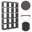 Ammarah 103cm W Metal Shelving Unit-1947507605
