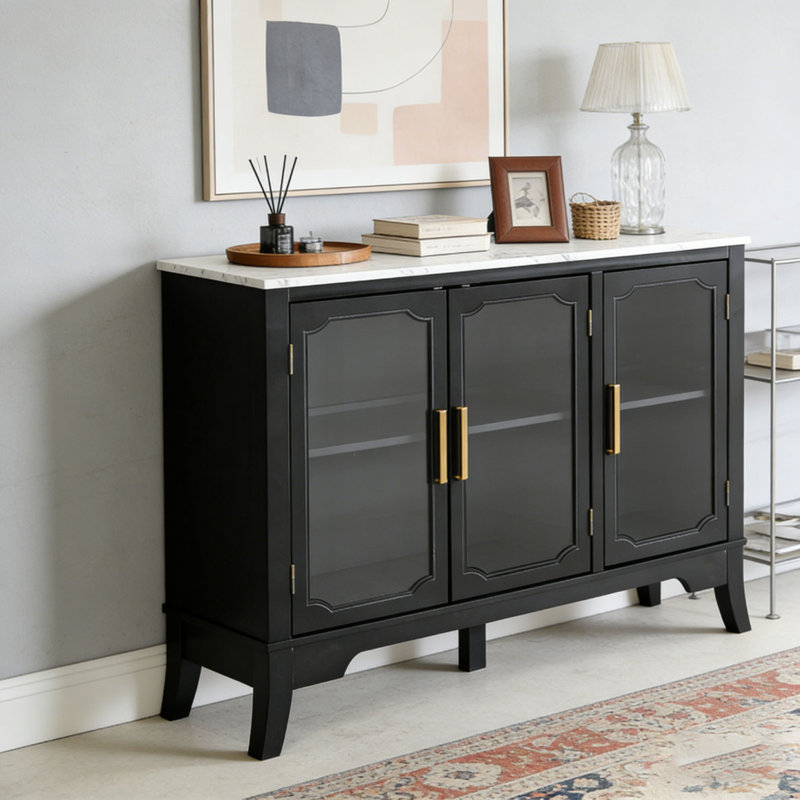 Armoire de rangement, Noir