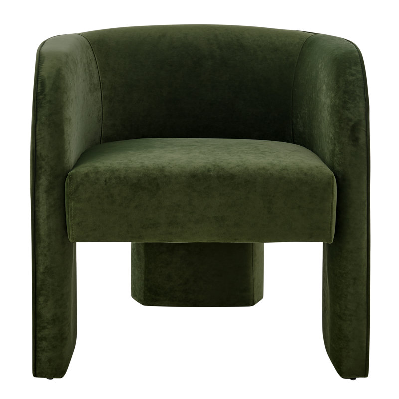 Zamiere 28Cm Wide Armchair, Dainty Green Velvet