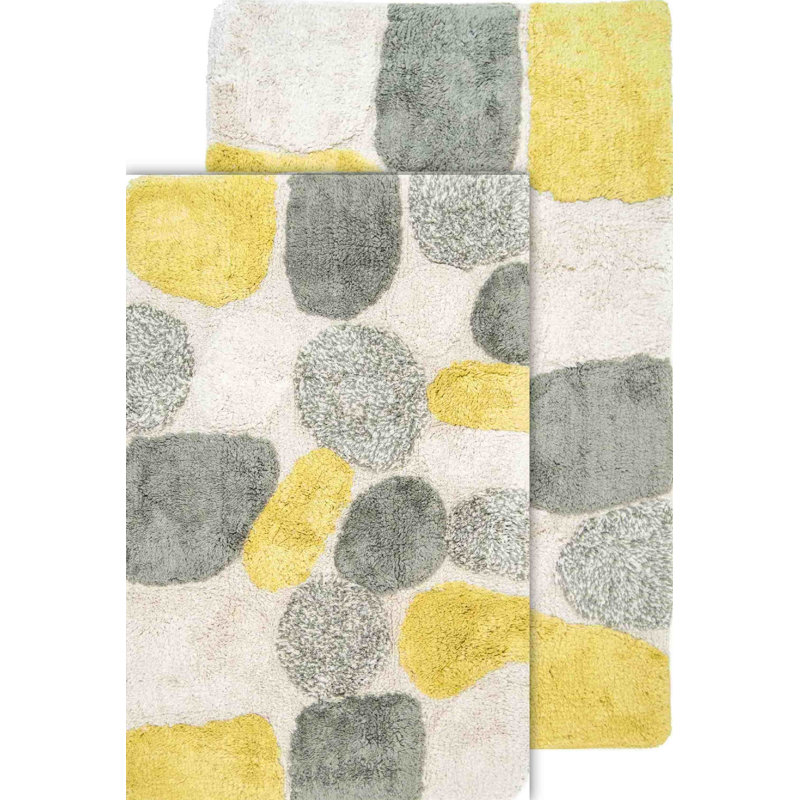 Ensemble de tapis de bain Creline, L 24 po x L 40 po, l 21 po x L 34 po, Nouveau saule
