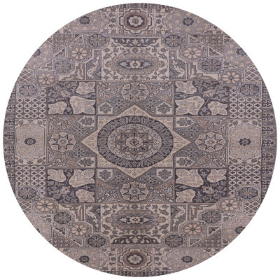 Tapis oriental gris