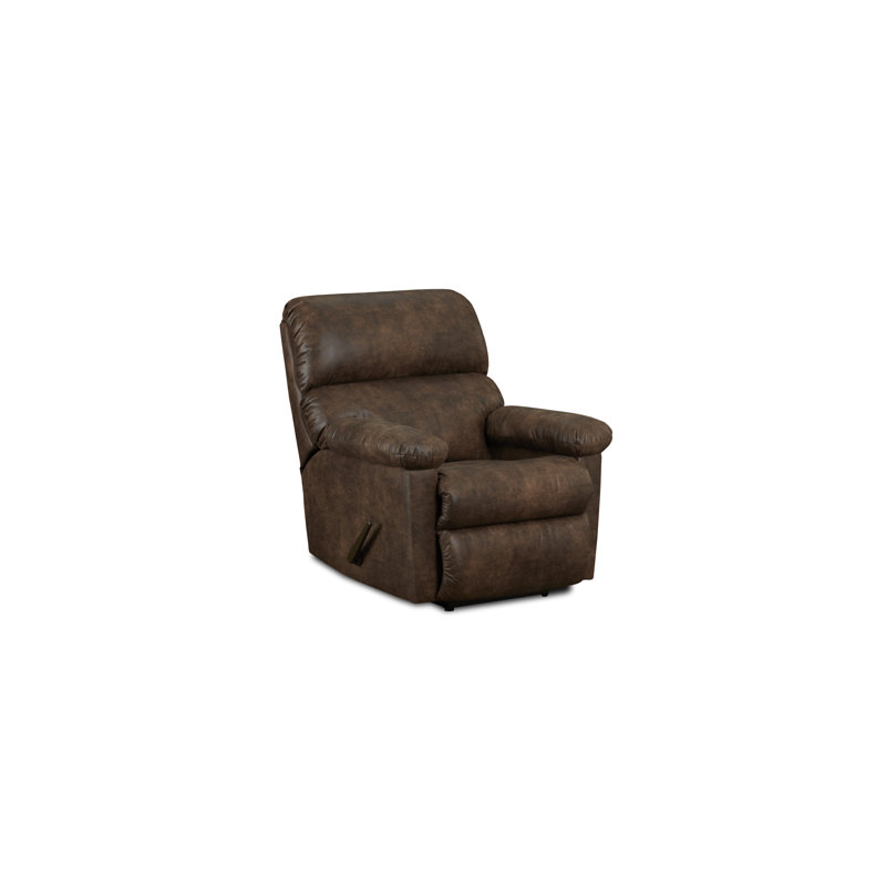 Canyon Manual Rocker Recliner, Dark Brown