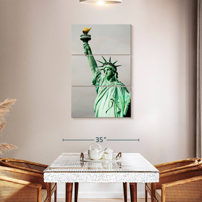 Statue Masam Lady Liberty, H 32 po x l 20 po