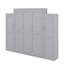 Lit escamotable avec garde-robe et tablette de rangement-1308175400-1308175399