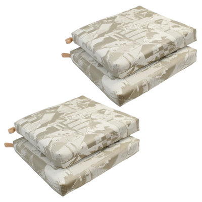 Alonii Square Indoor Jacquard Seat Cushion