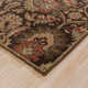 Arden Oriental Handmade Tufted Wool Dark Brown/Garnet Area Rug