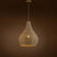 AlmedaCheatham Natural Seagrass Teardrop Rustic Pendant Light