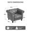 Fauteuil Chesterfield de 42,52 po Fynlie-2078783571