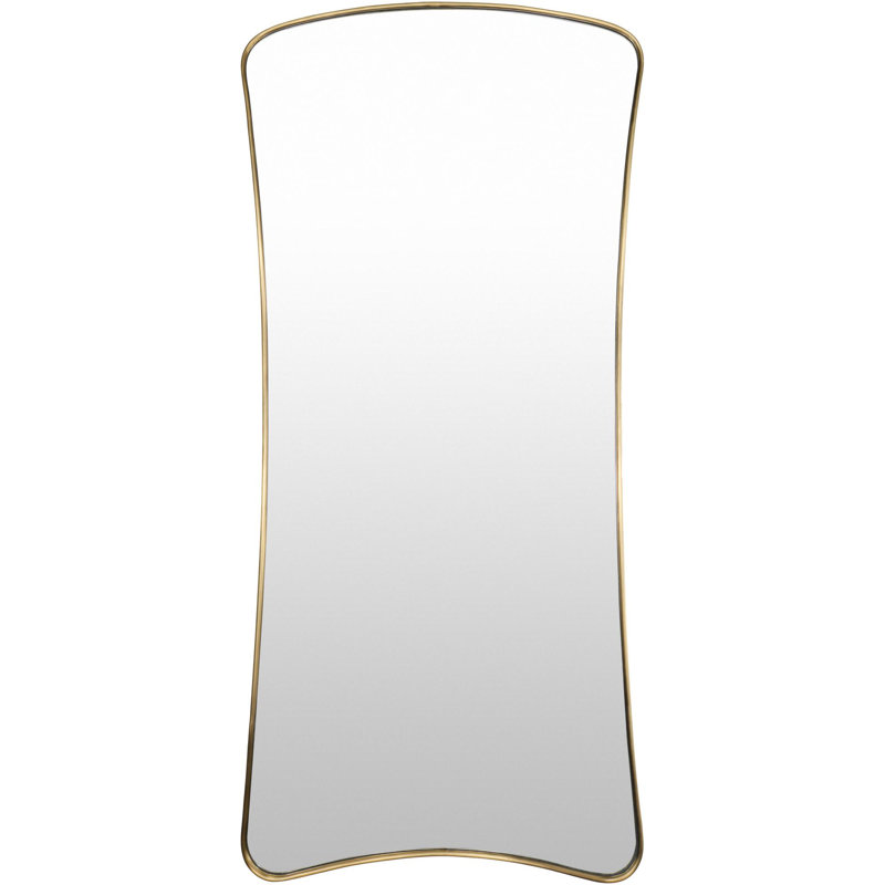 Estrella Arch Brass Mirror