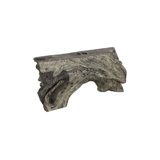 Origins 60" Gray Stone Solid Wood Console Table