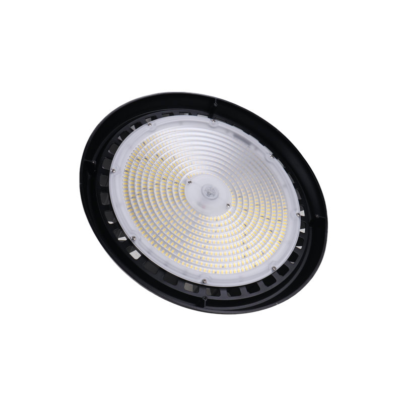 UFO Round Highbay - 3 CCT sélectionnable, H 6,1 po x l 12,2 po x P 12,2 po