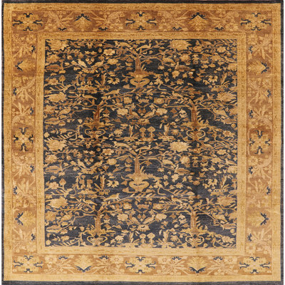 Tapis oriental brun / noir Epsilon
