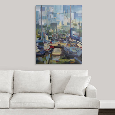 «Morland Morning Boat» par Brooke Borcherding, reproduction d'art