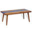 Misael Solid Wood Four Leg Coffee Table