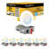 Panel Downlight 4'' Selectable Color Temperature Dimmable Air-Tight IC Rated LED Canless Recessed Lighting Kit